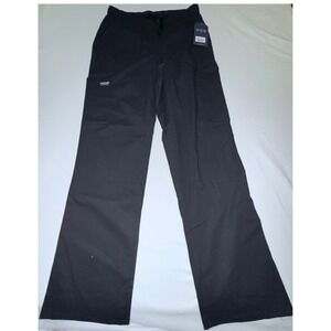 Cherokee Scrub Pants Men Small Black NEW WW190 Workwear Professionals Stretch